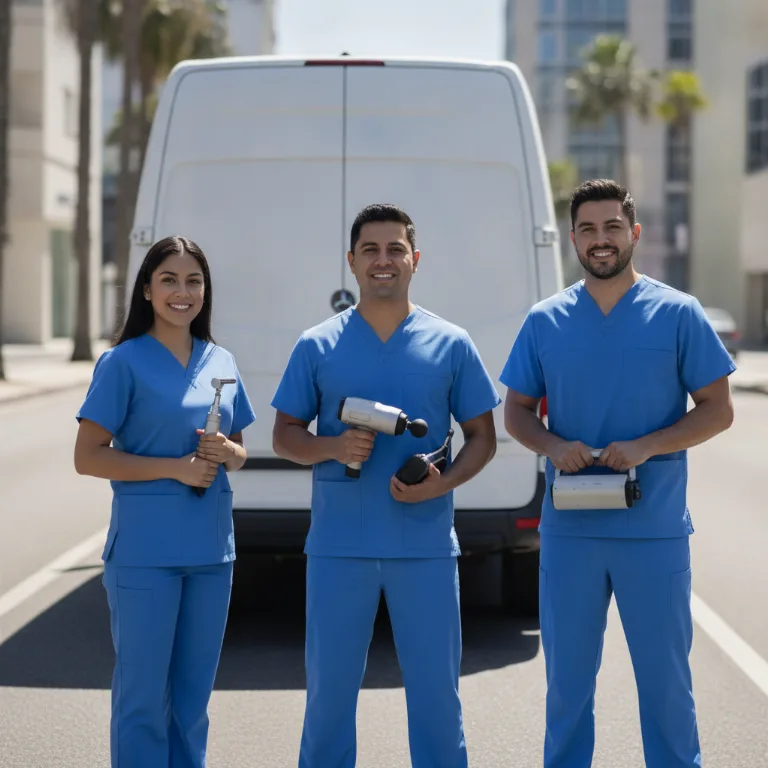 Quiroprático equipe em Viana